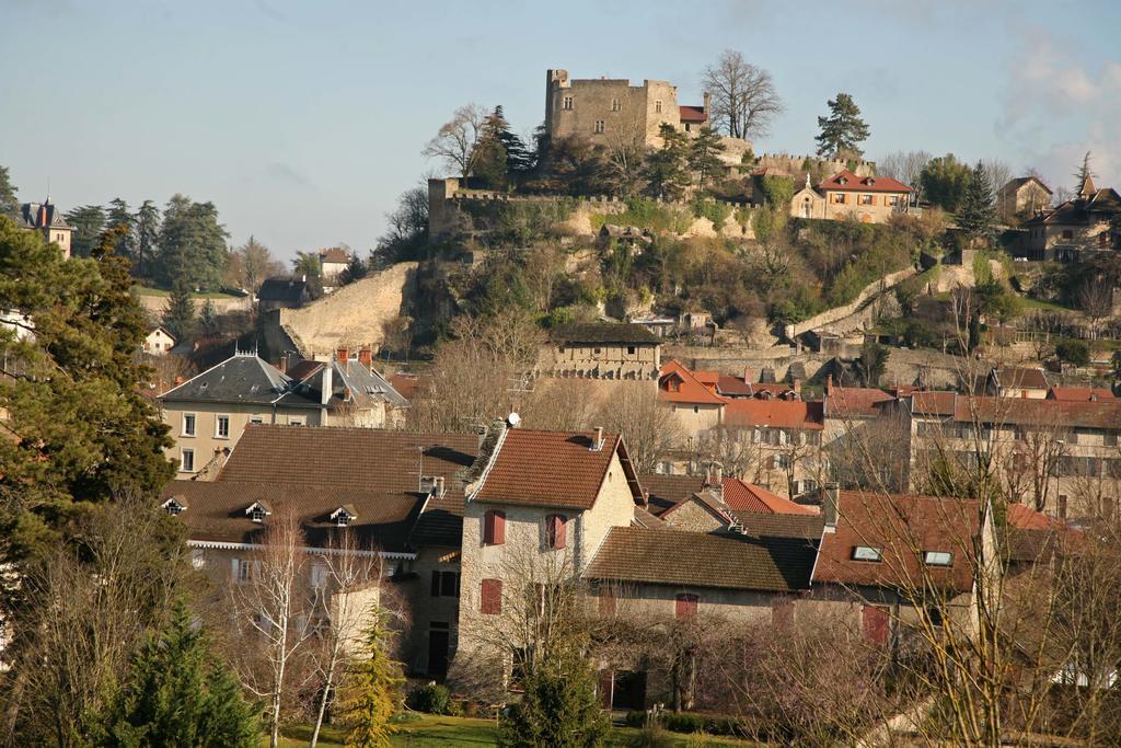 Le Castillet Hotell Crémieu Exteriör bild